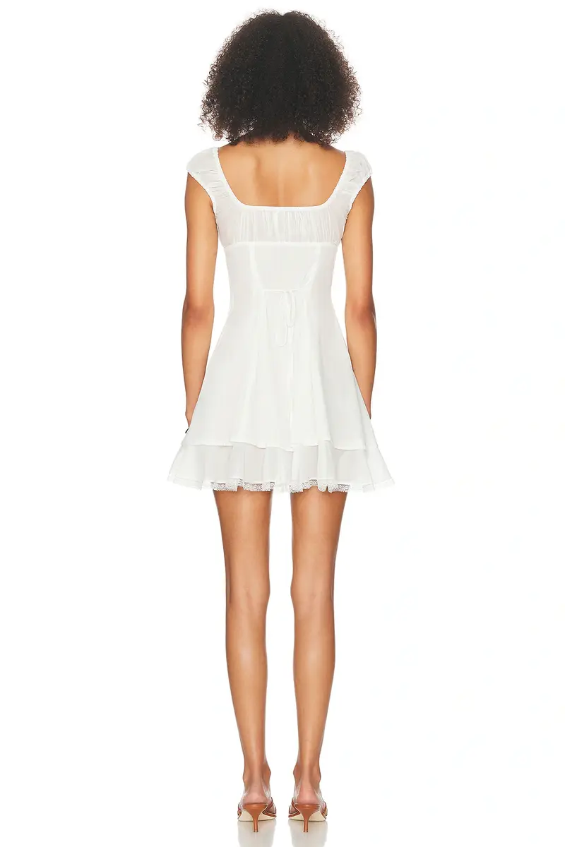 Helsa Voile Faire Mini Dress | Thumbnail 5 Helsa Voile Faire Mini Dress | Thumbnail 5