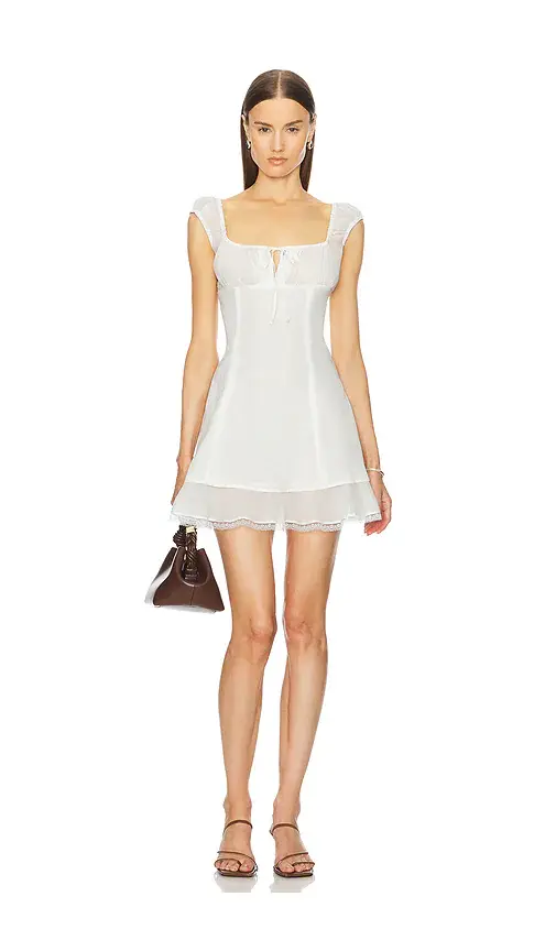Helsa Voile Faire Mini Dress | Image 1 Helsa Voile Faire Mini Dress | Image 1