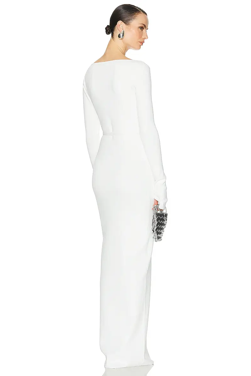 Helsa Niall Deep V Neck Dress | Thumbnail 7