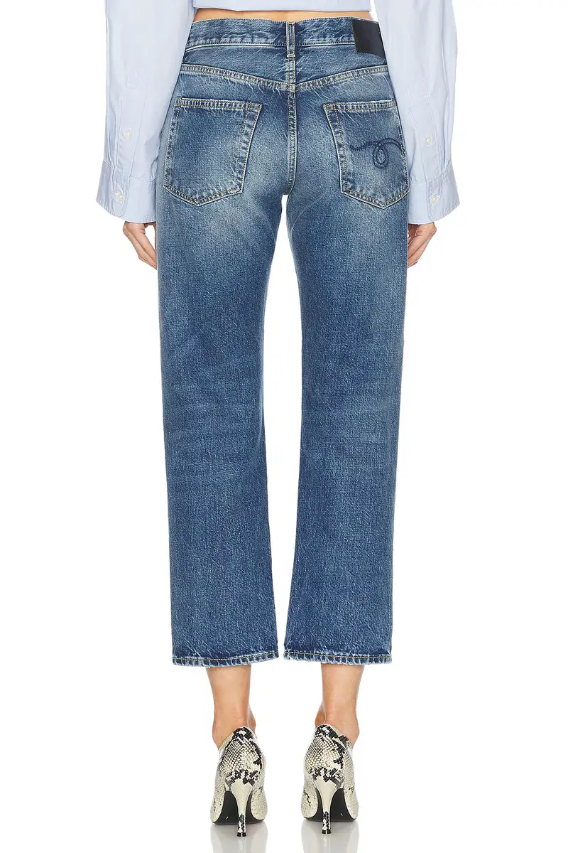 R13 Romeo Cropped Straight Leg | Thumbnail 4 R13 Romeo Cropped Straight Leg | Thumbnail 4