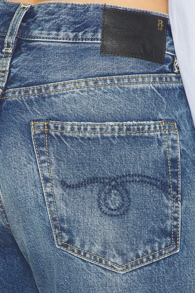 R13 Romeo Cropped Straight Leg | Thumbnail 6 R13 Romeo Cropped Straight Leg | Thumbnail 6