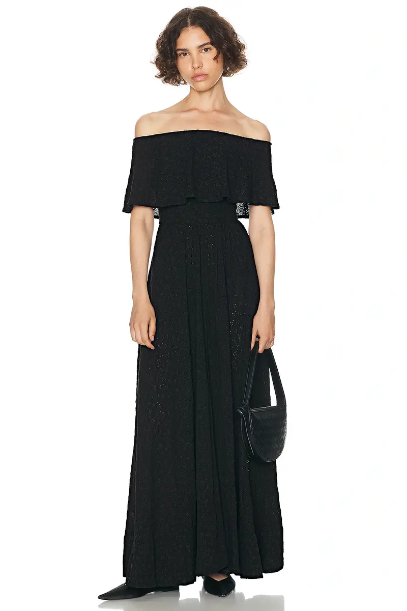 Helsa Petite Eyelet Garden Midi Dress | Thumbnail 3