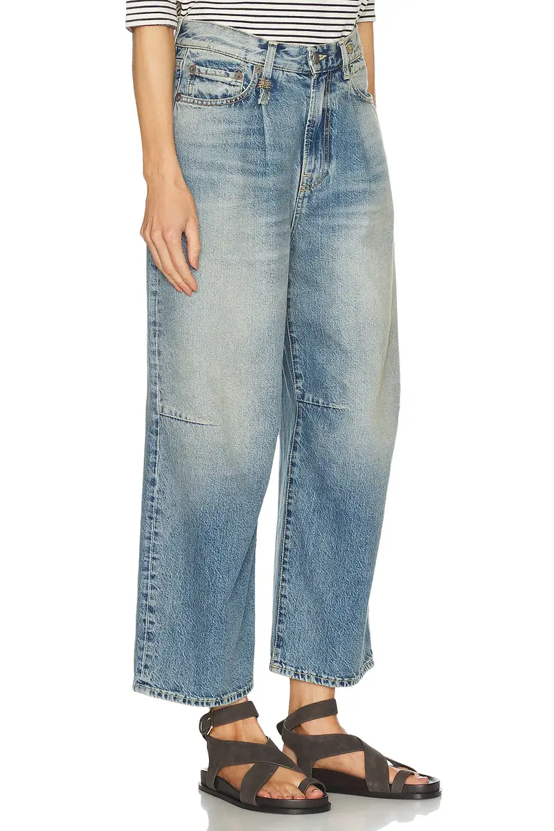 R13 Crop Wide Leg | Thumbnail 2 R13 Crop Wide Leg | Thumbnail 2