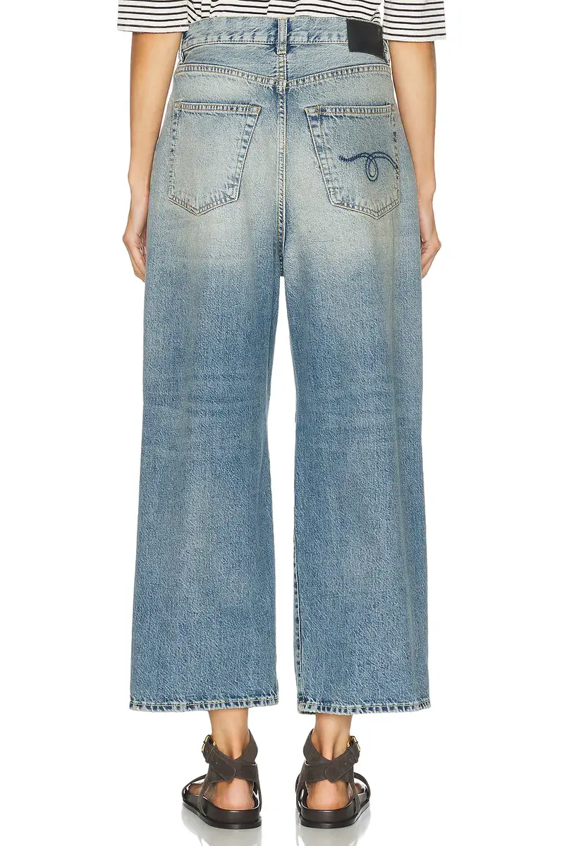 R13 Crop Wide Leg | Thumbnail 4 R13 Crop Wide Leg | Thumbnail 4