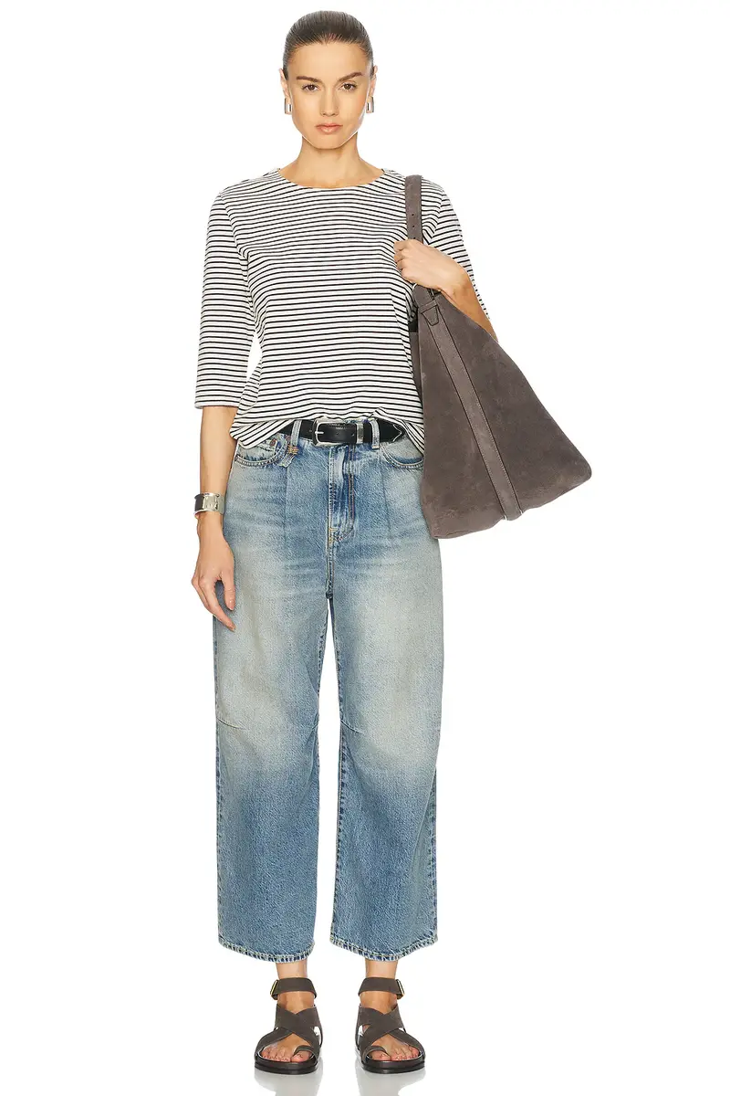R13 Crop Wide Leg | Thumbnail 5 R13 Crop Wide Leg | Thumbnail 5