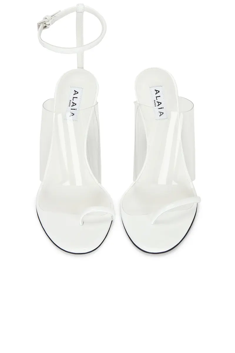 ALAÏA Asymmetric Sandal | Thumbnail 4 ALAÏA Asymmetric Sandal | Thumbnail 4