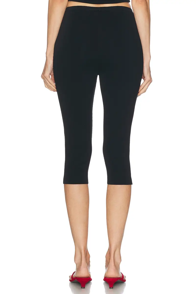 TOTEME Compact Knit Capri Trouser | Thumbnail 4 TOTEME Compact Knit Capri Trouser | Thumbnail 4