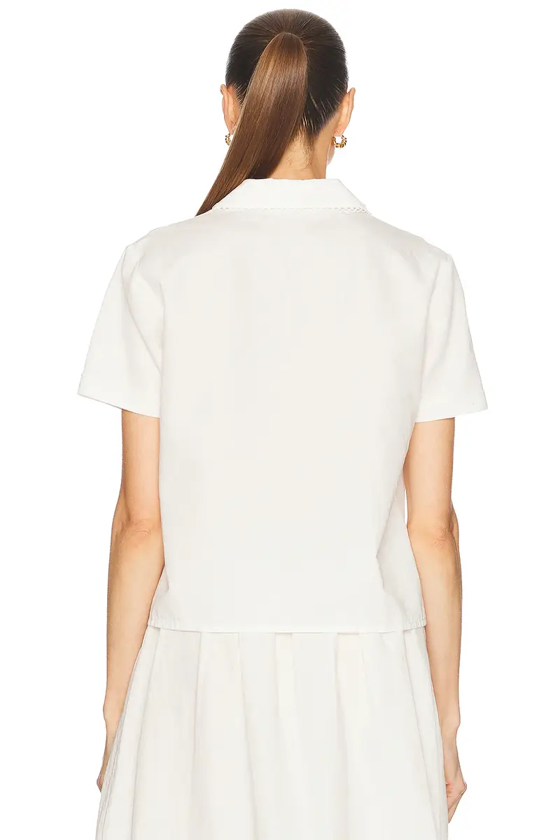 Miu Miu Button Up Top | Thumbnail 3 Miu Miu Button Up Top | Thumbnail 3