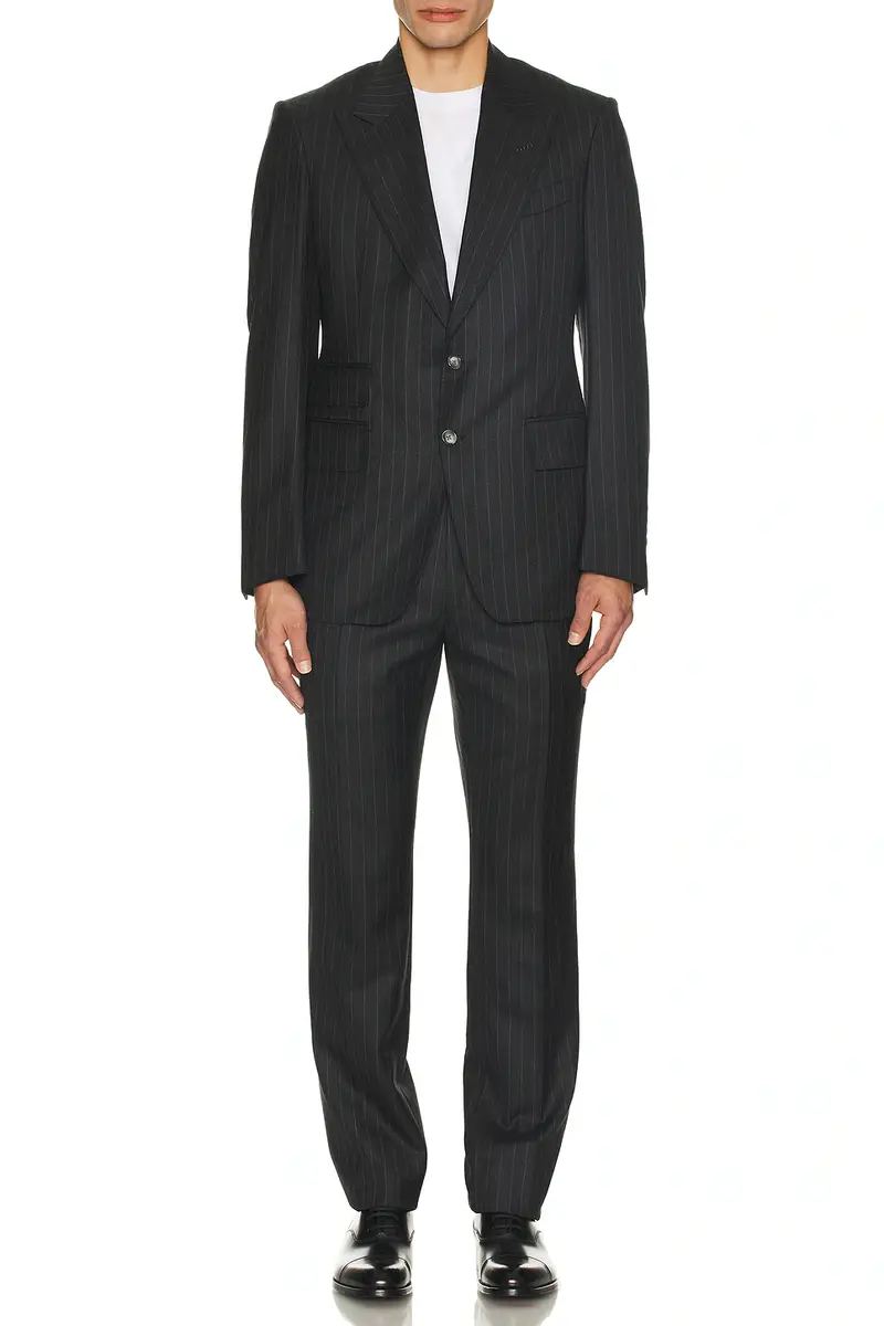 Tom Ford Chalk Stripe Shelton Suit | Thumbnail 8 Tom Ford Chalk Stripe Shelton Suit | Thumbnail 8