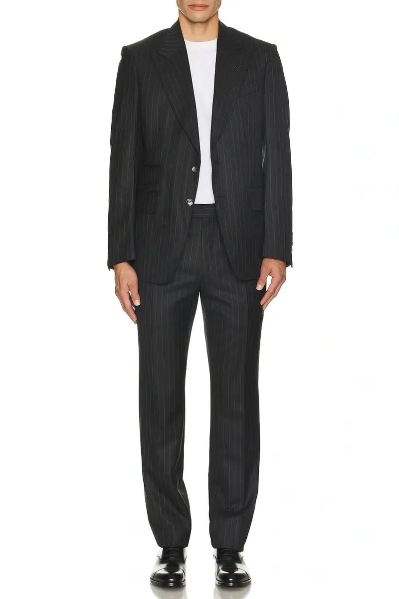 Tom Ford Chalk Stripe Shelton Suit | Thumbnail 9 Tom Ford Chalk Stripe Shelton Suit | Thumbnail 9