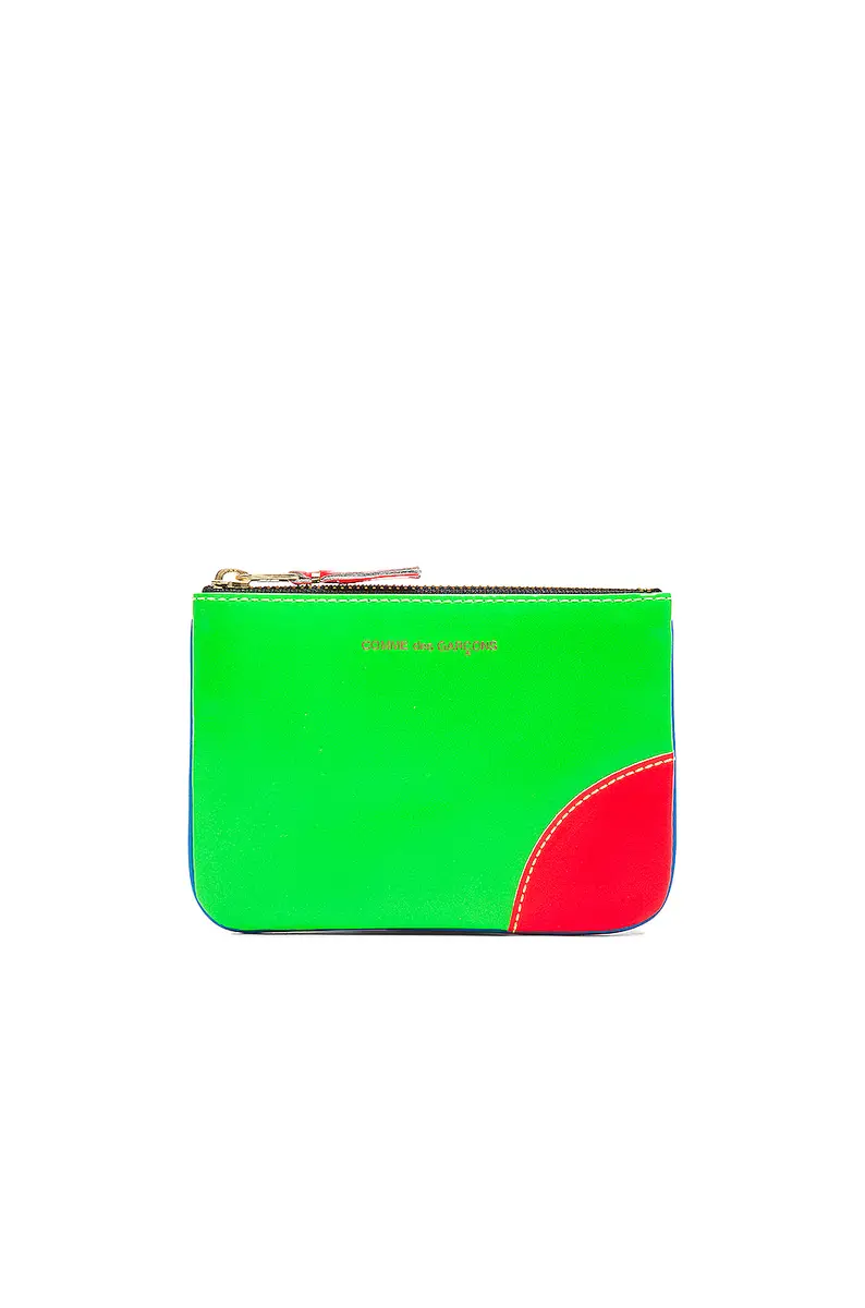 Comme des Garçons Super Fluo Small Pouch | Image 1 Comme des Garçons Super Fluo Small Pouch | Image 1