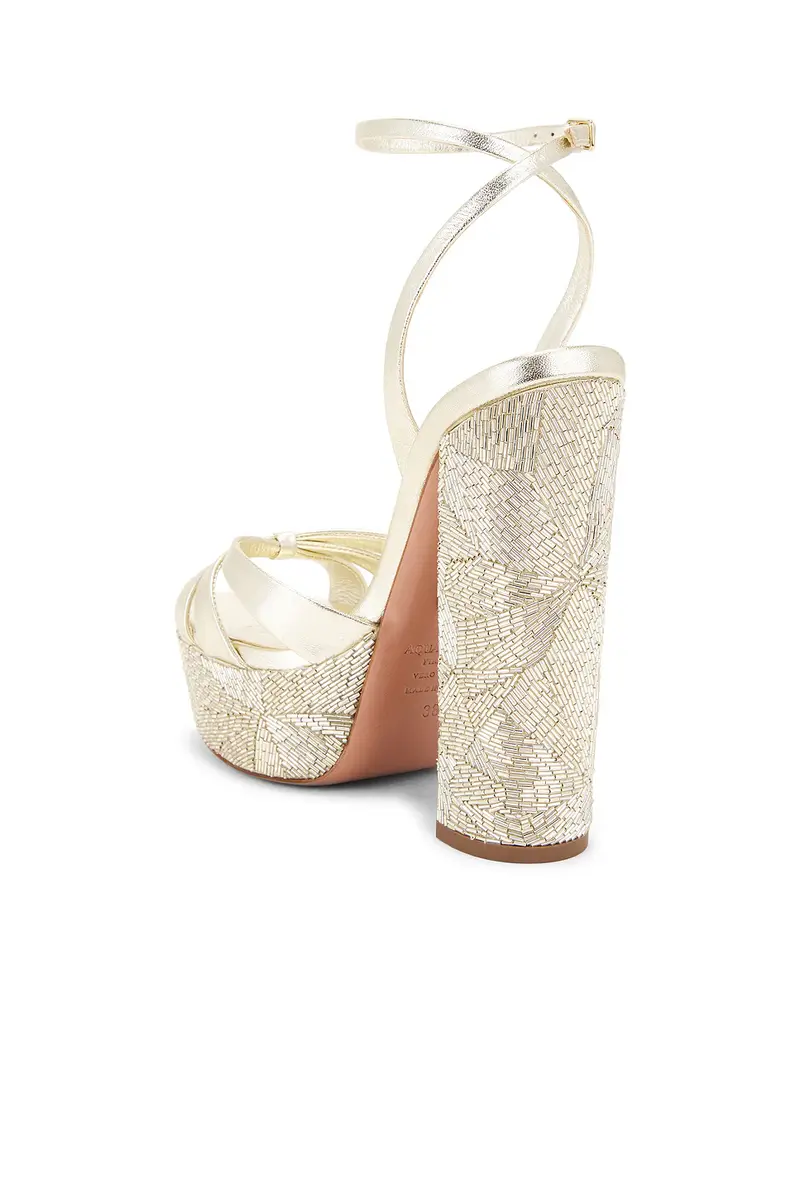 Aquazzura La Nuit 140 Plateau Sandal | Thumbnail 3 Aquazzura La Nuit 140 Plateau Sandal | Thumbnail 3