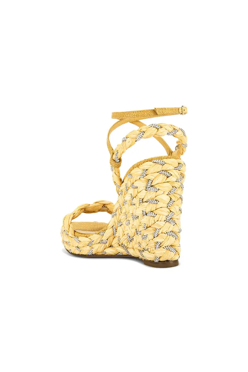 Aquazzura Costiera 120 Crystal Wedge Sandal | Thumbnail 3 Aquazzura Costiera 120 Crystal Wedge Sandal | Thumbnail 3