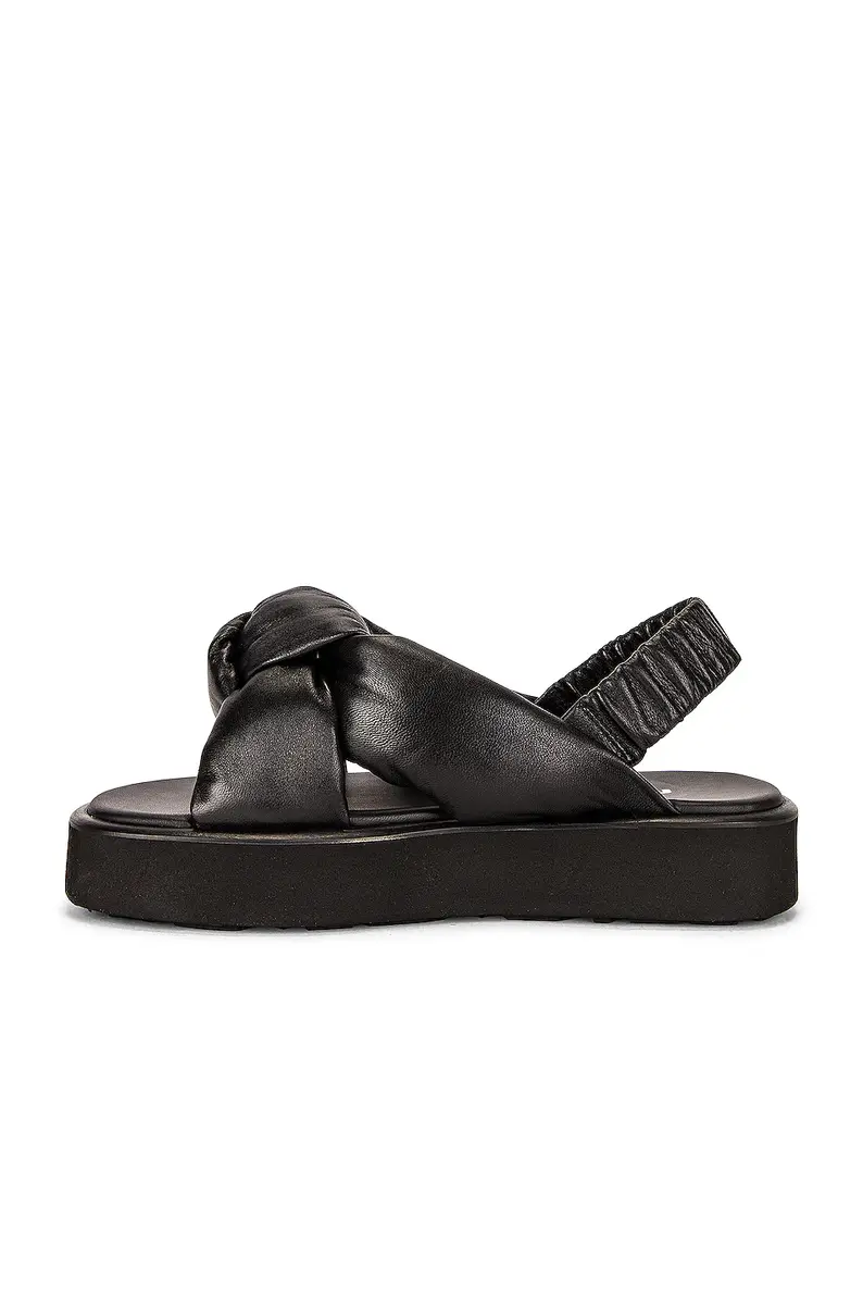 Miu Miu Padded Leather Flatform Sandals | Thumbnail 5