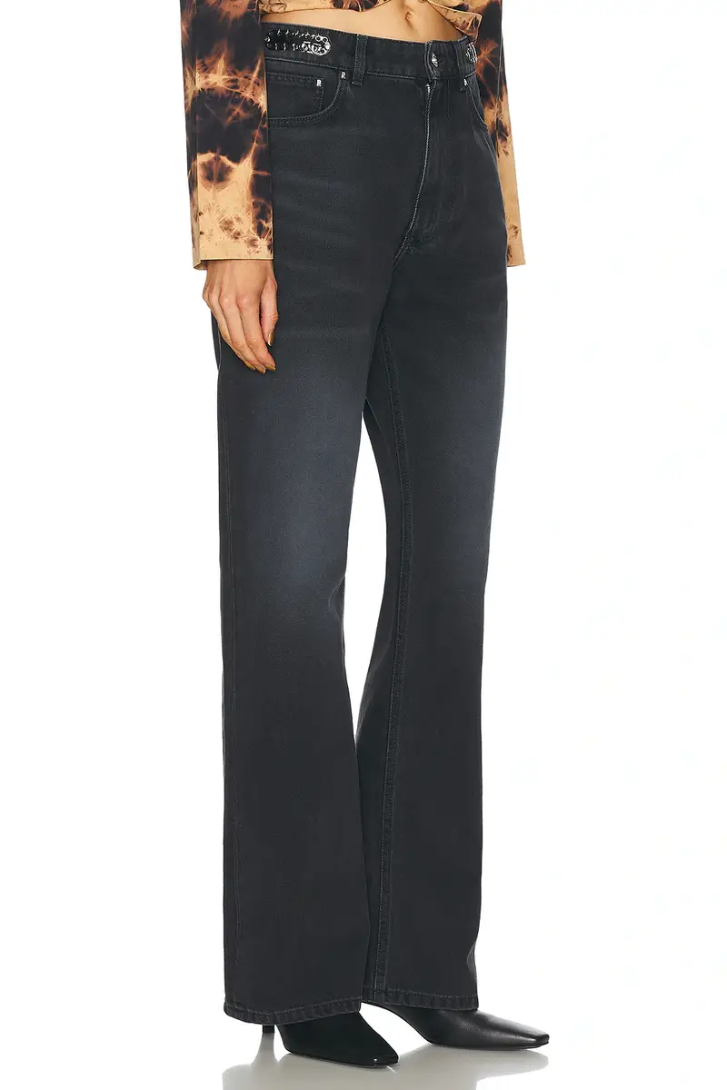 Rabanne Pantalon Straight Leg Jeans | Thumbnail 2 Rabanne Pantalon Straight Leg Jeans | Thumbnail 2