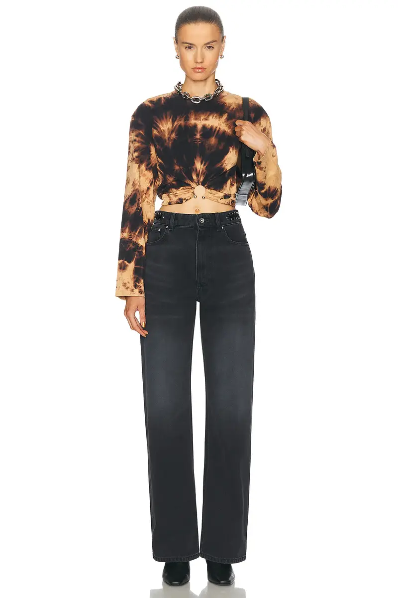 Rabanne Pantalon Straight Leg Jeans | Thumbnail 5 Rabanne Pantalon Straight Leg Jeans | Thumbnail 5
