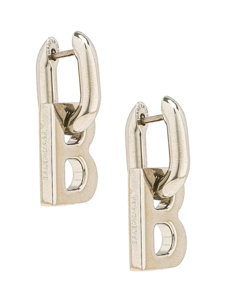 XS B Chain Earrings XS B Chain Earrings