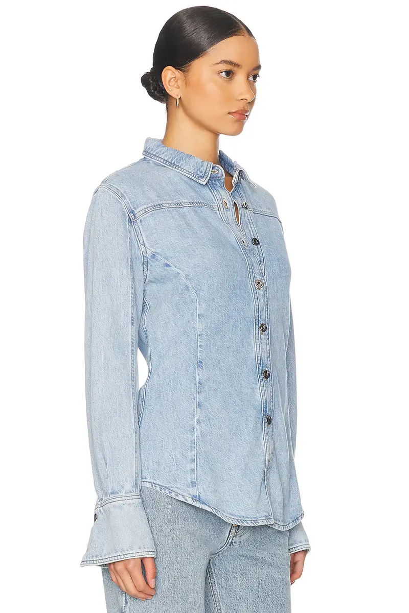 FRAME Curved Shirt | Thumbnail 2 FRAME Curved Shirt | Thumbnail 2