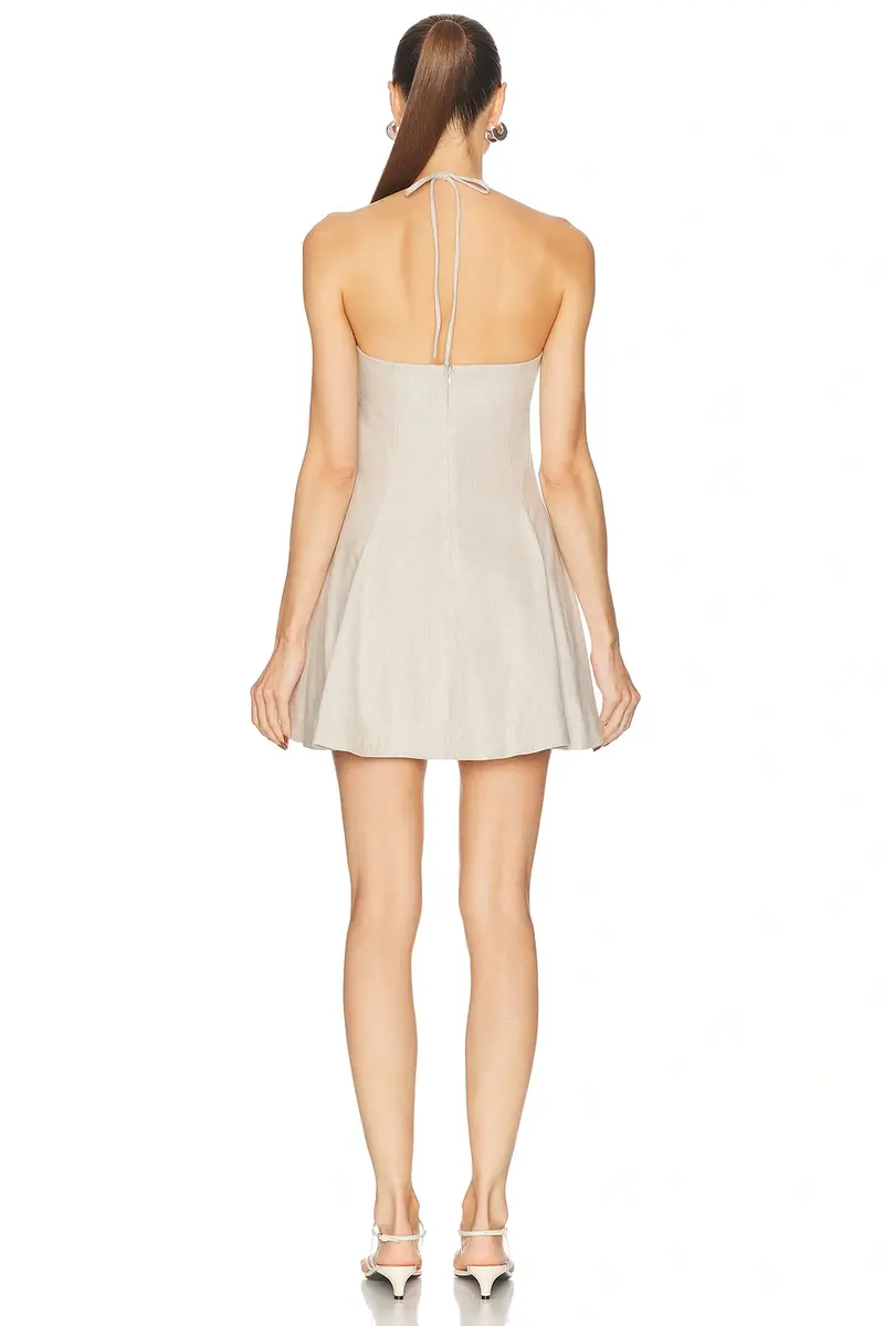 Staud Leone Linen Dress | Thumbnail 3