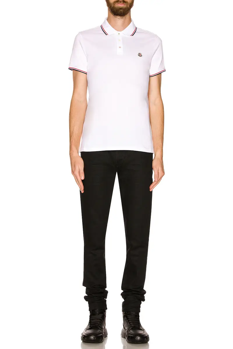 Moncler Short Sleeve Polo | Thumbnail 5 Moncler Short Sleeve Polo | Thumbnail 5