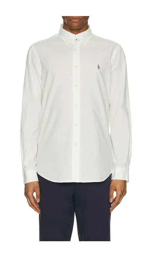 Polo Ralph Lauren Long Sleeve Chambray Shirt | Thumbnail 3