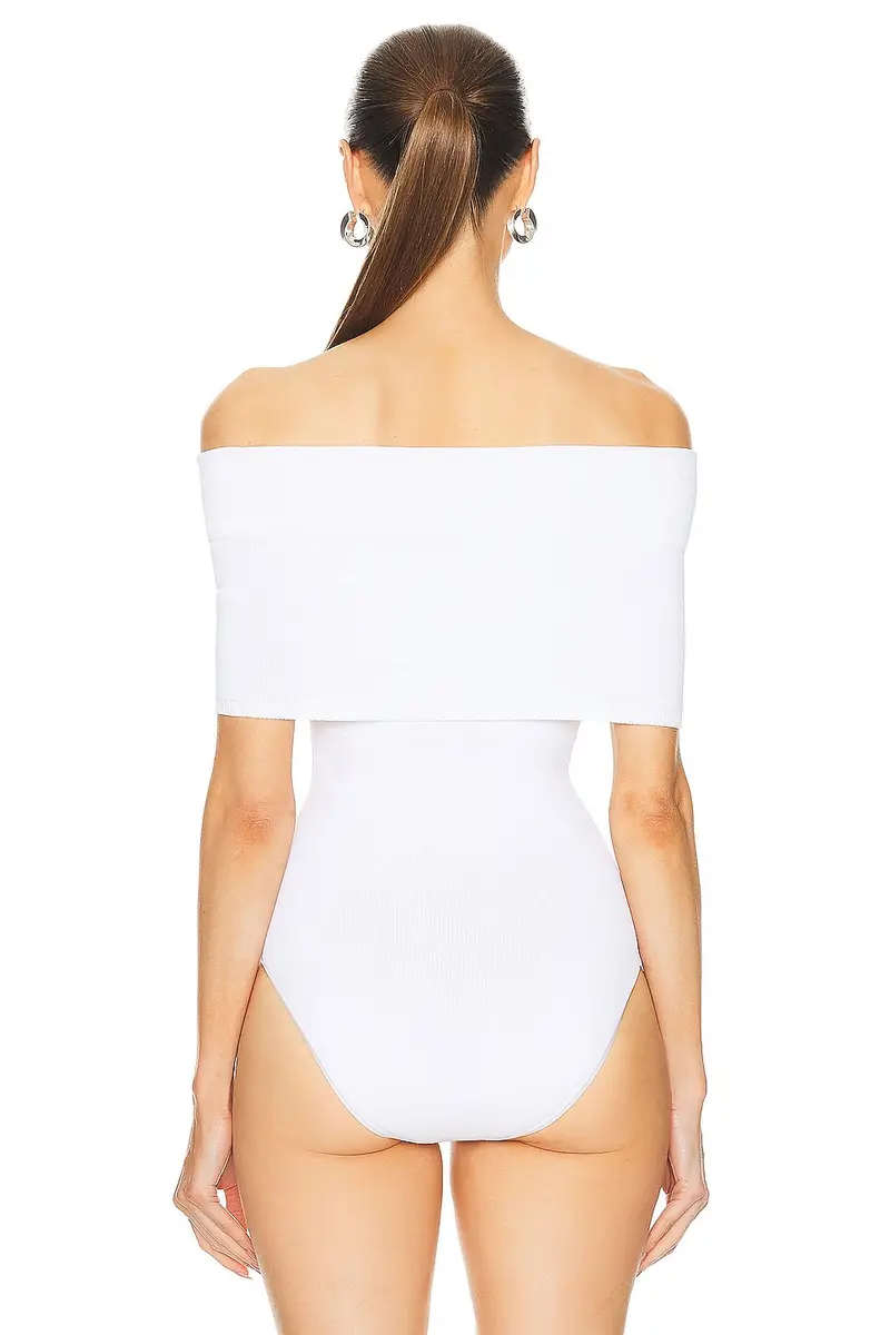 ALAÏA O-shoulder Bodysuit | Thumbnail 4 ALAÏA O-shoulder Bodysuit | Thumbnail 4