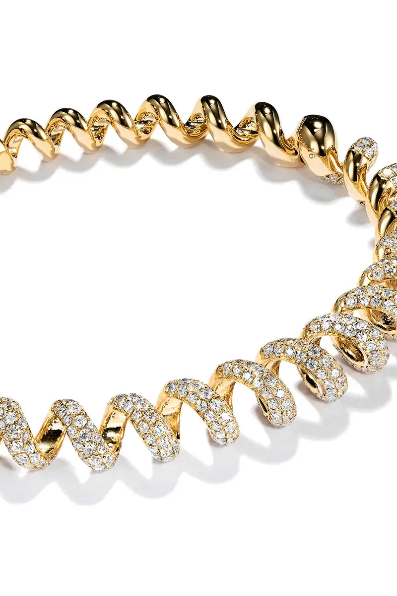 Boochier Slinkee Diamond Bangle Bracelet | Thumbnail 2