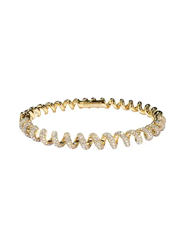Slinkee Diamond Bangle Bracelet