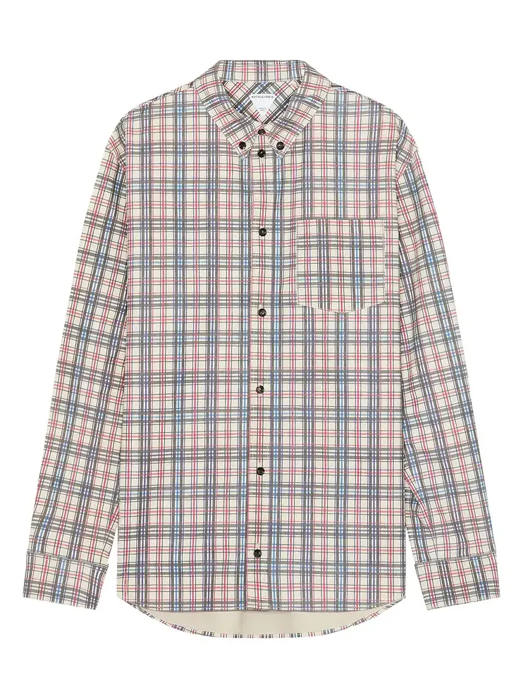 Bold Check On Nubuck Shirt Bold Check On Nubuck Shirt