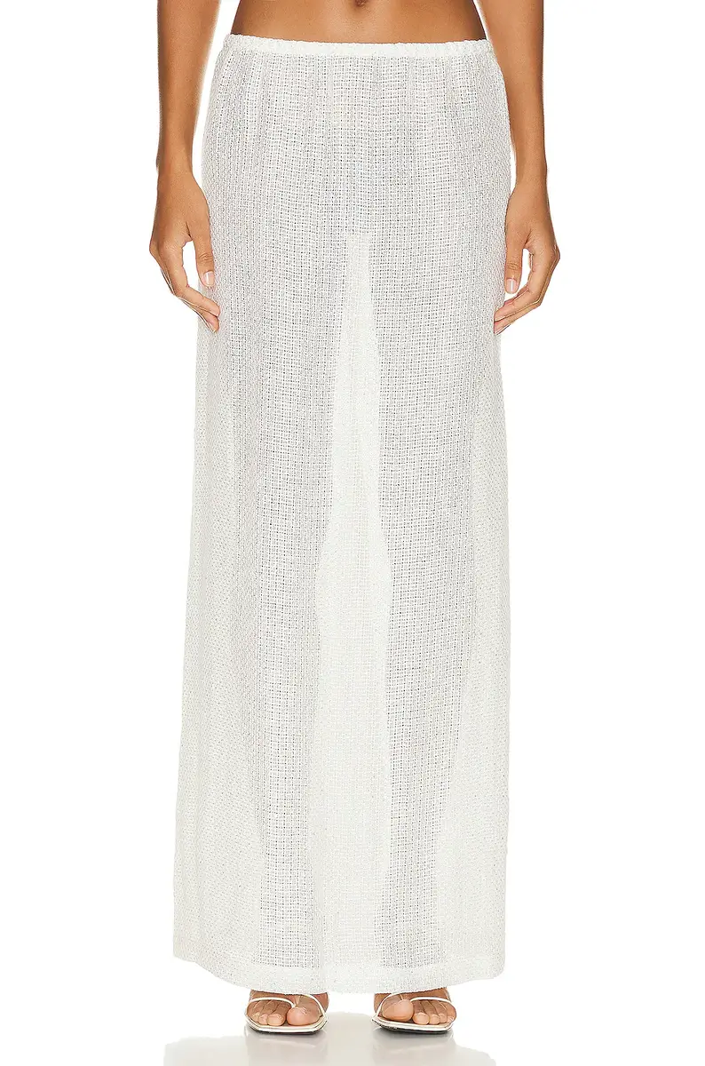 LESET Stella Maxi Skirt