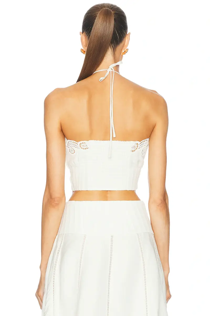 SIMKHAI Mellie Halter Top | Thumbnail 3 SIMKHAI Mellie Halter Top | Thumbnail 3
