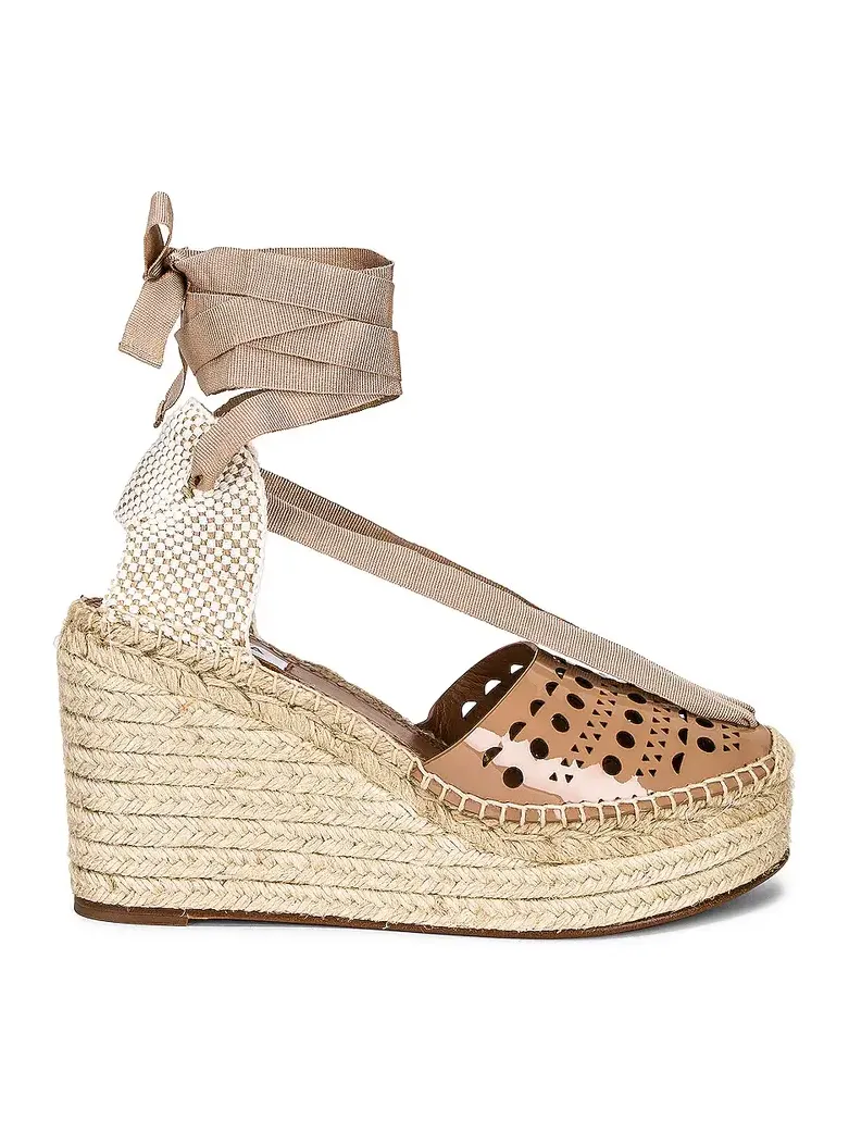 Alaïa Vienne Espadrille Wedges