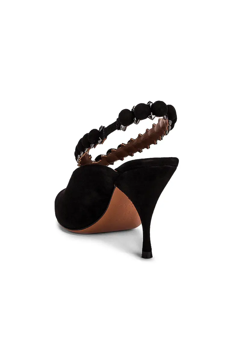 Alaïa Mini Bombe Ankle Strap Pump | Thumbnail 3 Alaïa Mini Bombe Ankle Strap Pump | Thumbnail 3