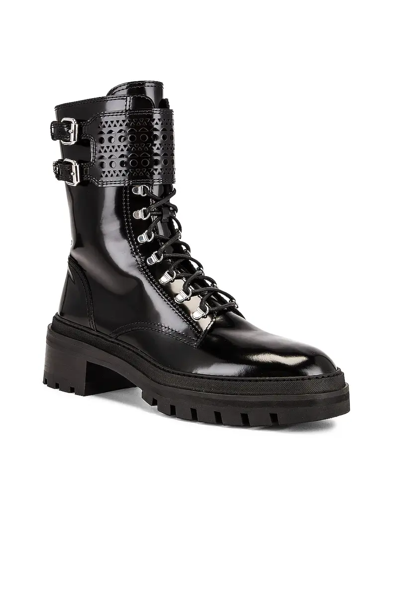 Alaïa Buckle Military Boots | Thumbnail 2