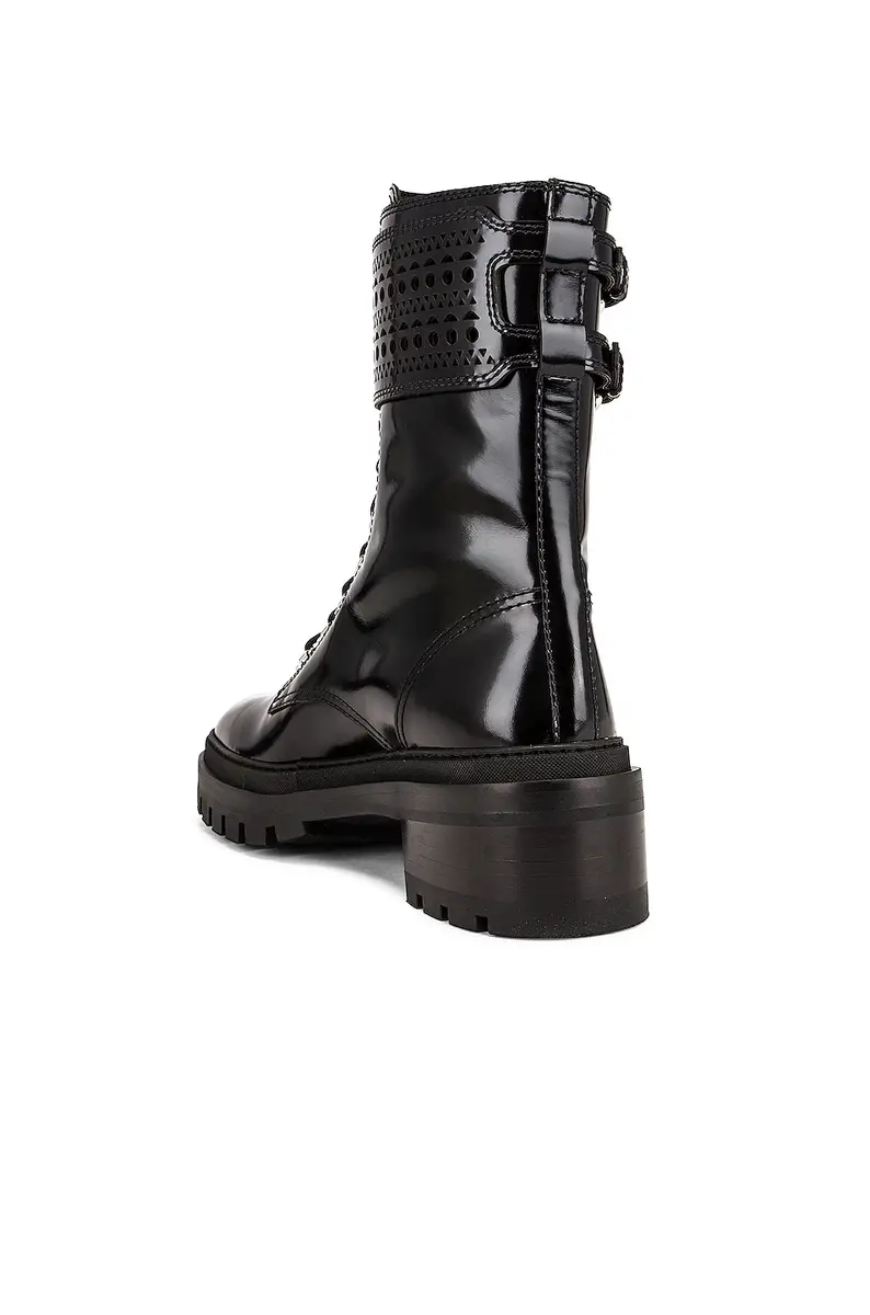 Alaïa Buckle Military Boots | Thumbnail 3