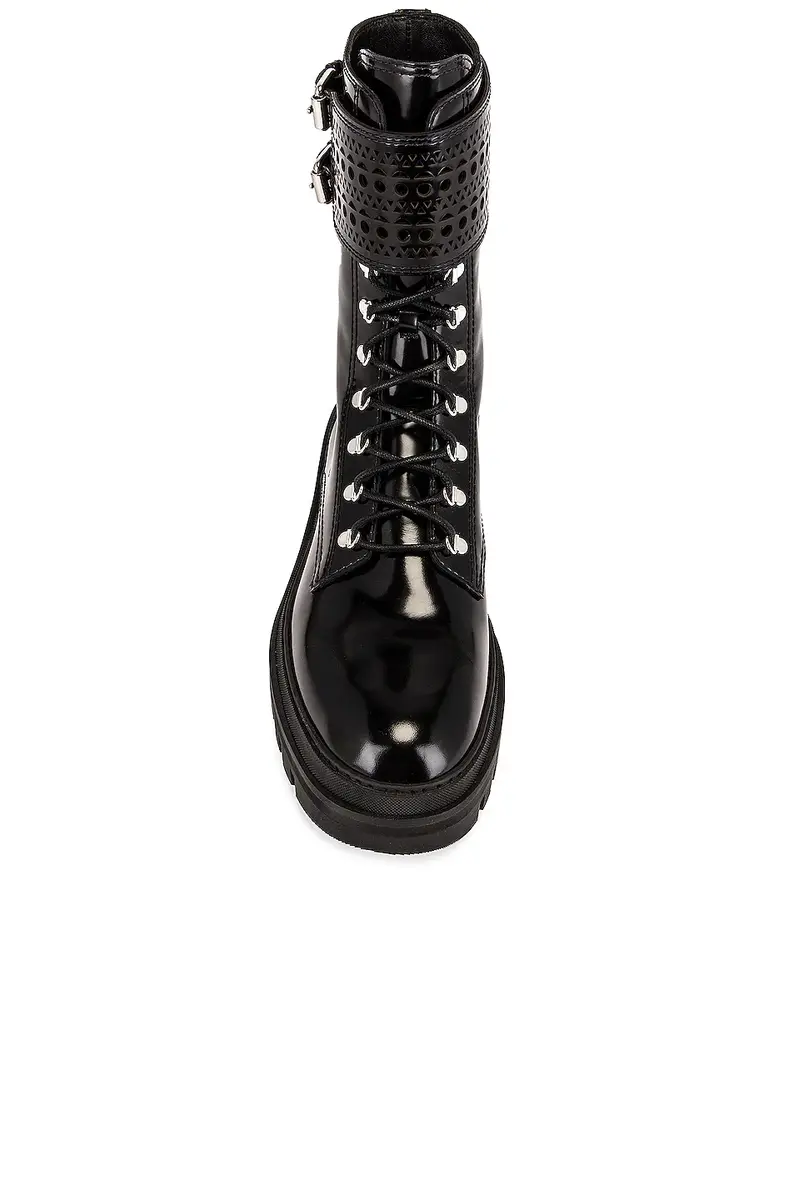 Alaïa Buckle Military Boots | Thumbnail 4