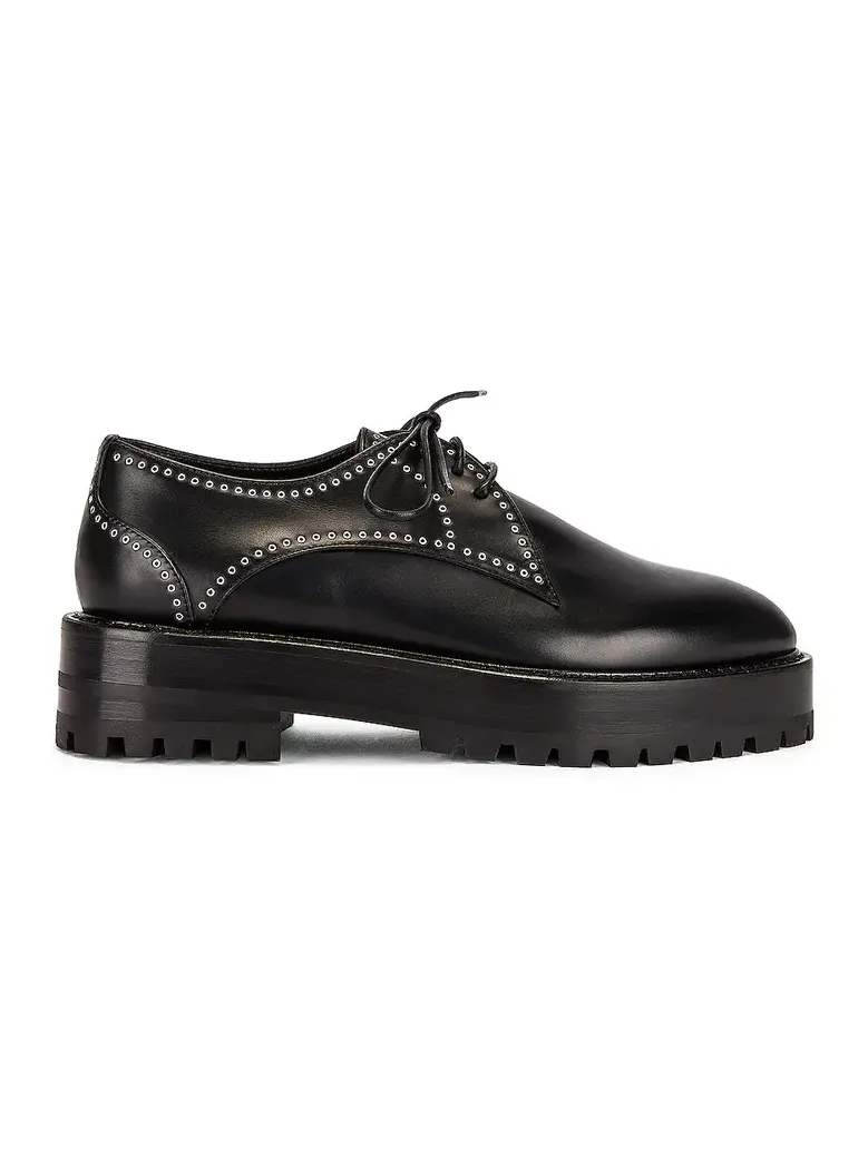 ALAÏA Eyelet Derby Loafers