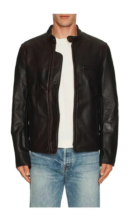 SCHOTT NYC Cafe Racer Jacket | Thumbnail 2 SCHOTT NYC Cafe Racer Jacket | Thumbnail 2