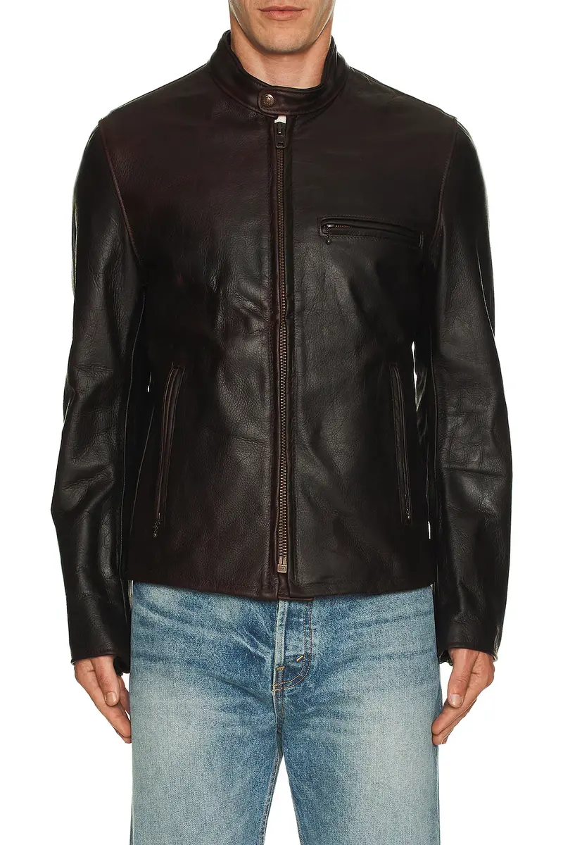 SCHOTT NYC Cafe Racer Jacket | Thumbnail 3 SCHOTT NYC Cafe Racer Jacket | Thumbnail 3