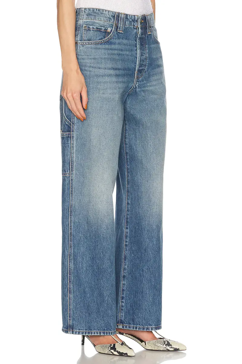 Khaite Sowen Wide Leg Jeans | Thumbnail 2 Khaite Sowen Wide Leg Jeans | Thumbnail 2