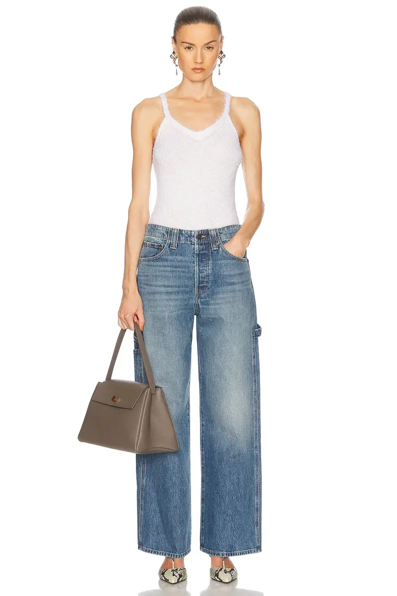 Khaite Sowen Wide Leg Jeans | Thumbnail 5 Khaite Sowen Wide Leg Jeans | Thumbnail 5