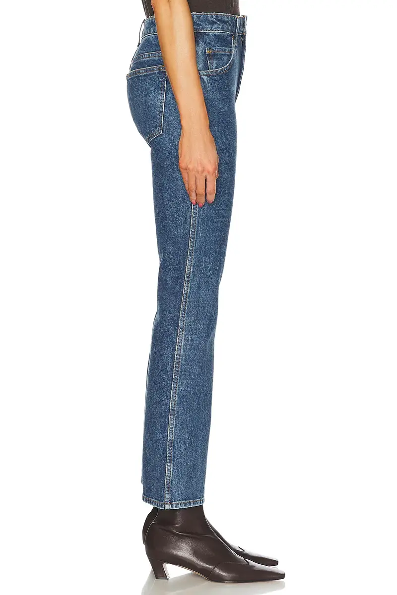 Khaite Vivian Slim Straight Leg Jeans | Thumbnail 3 Khaite Vivian Slim Straight Leg Jeans | Thumbnail 3