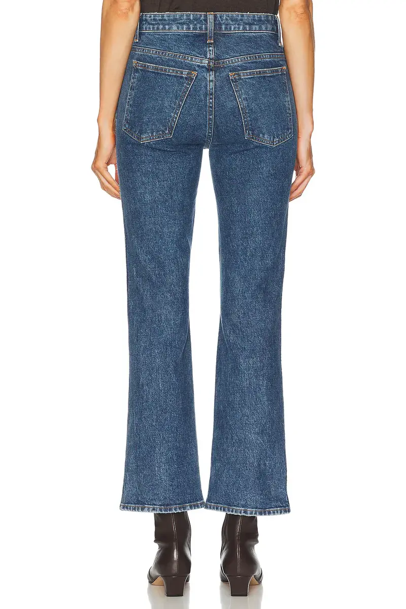Khaite Vivian Slim Straight Leg Jeans | Thumbnail 4 Khaite Vivian Slim Straight Leg Jeans | Thumbnail 4