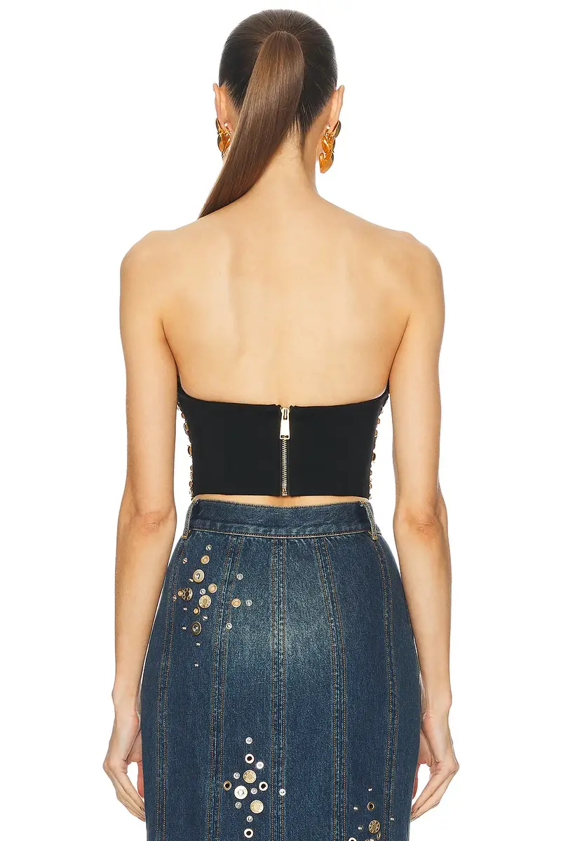 AREA Crystal Bustier Top | Thumbnail 3 AREA Crystal Bustier Top | Thumbnail 3