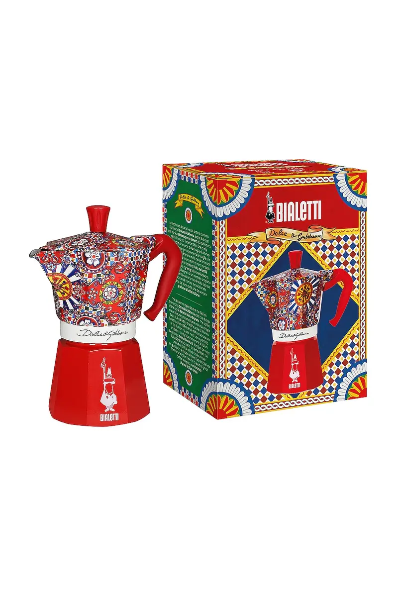 Dolce & Gabbana Casa x Bialetti 6 Cup Moka Machine | Thumbnail 2 Dolce & Gabbana Casa x Bialetti 6 Cup Moka Machine | Thumbnail 2