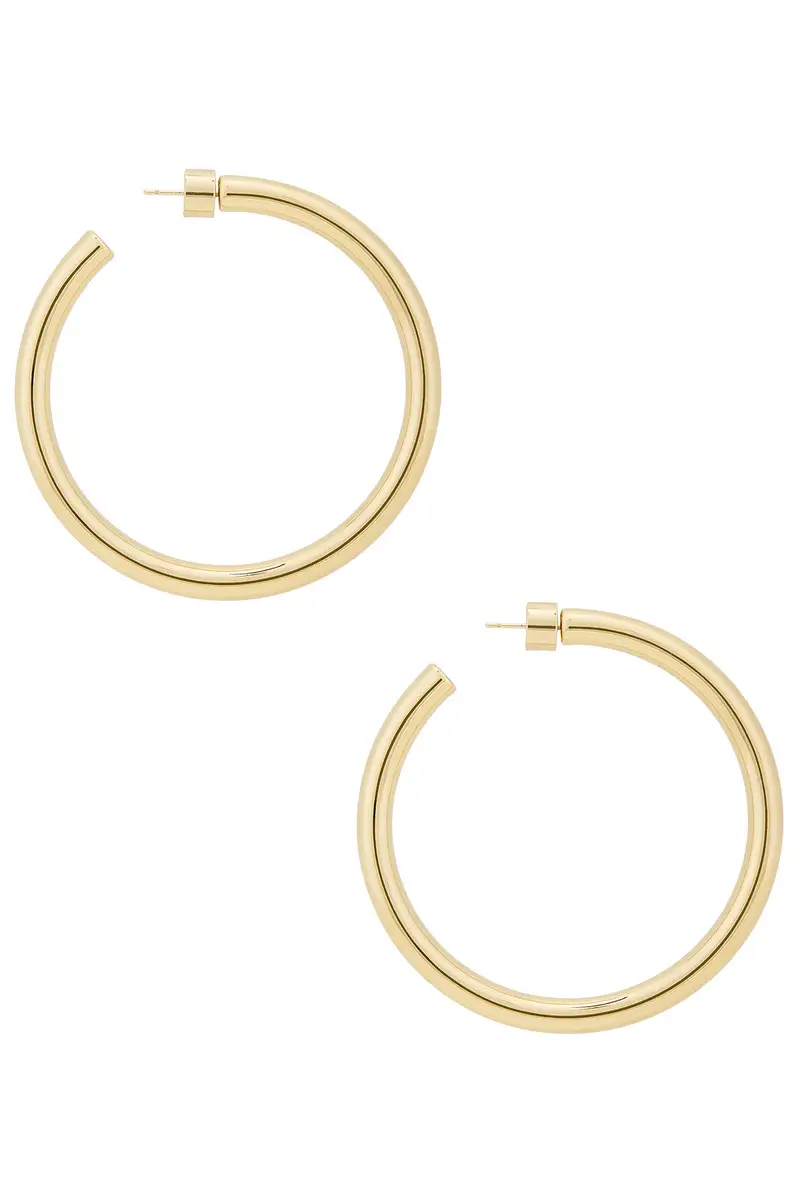 Jennifer Fisher Natasha 2 Hoop Earrings | Thumbnail 3 Jennifer Fisher Natasha 2 Hoop Earrings | Thumbnail 3