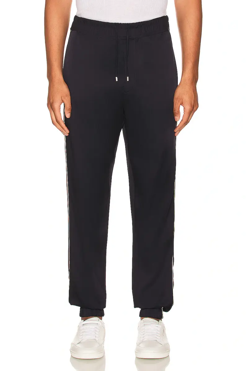 Saint Laurent Satin Detail Piping Sweatpants | Thumbnail 4