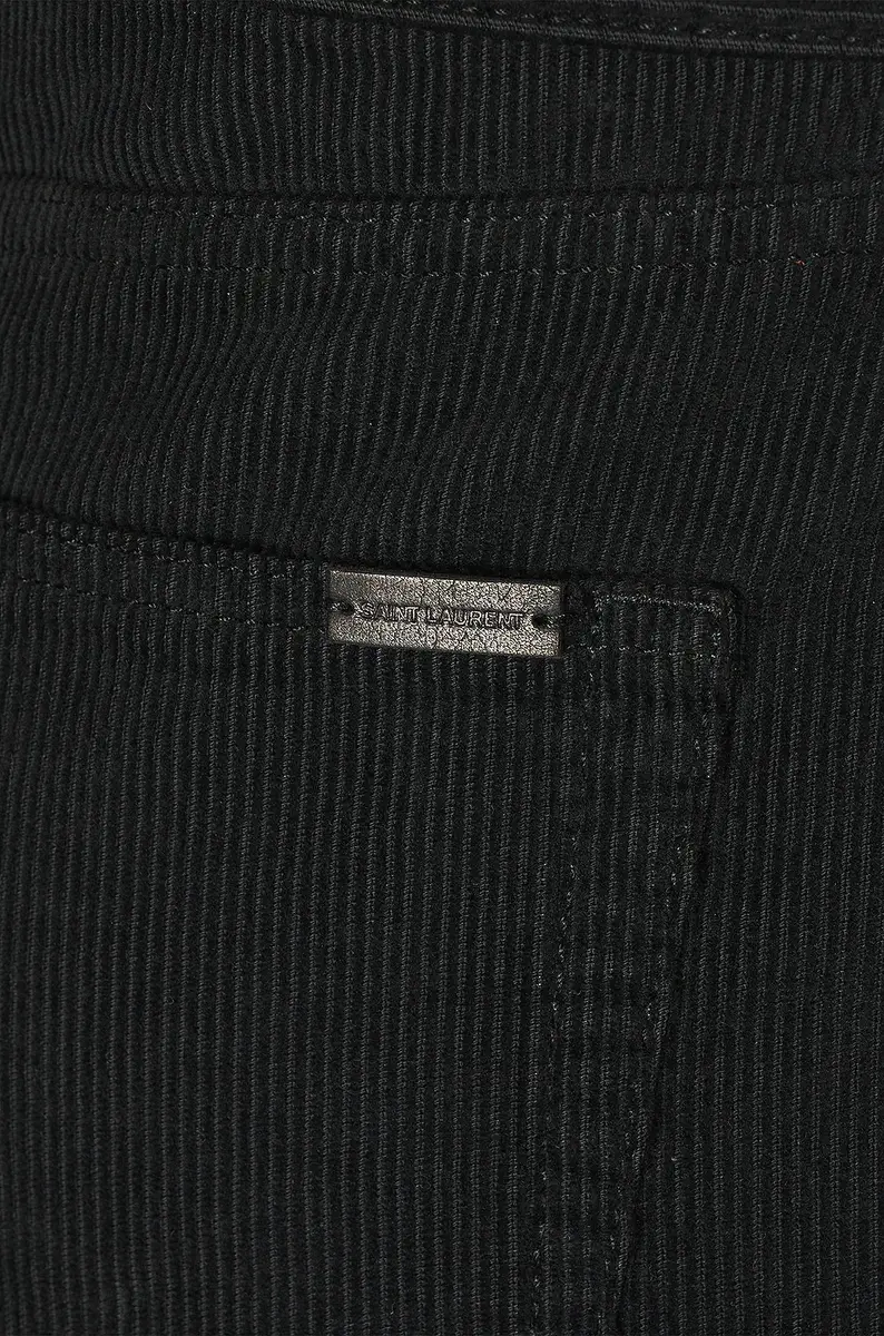 Saint Laurent Relaxed Mid Waist Corduroy Pant | Thumbnail 4