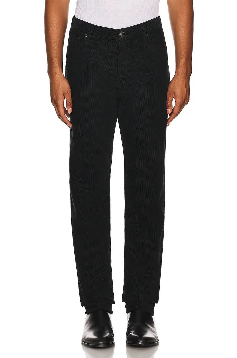 Saint Laurent Relaxed Mid Waist Corduroy Pant | Thumbnail 5
