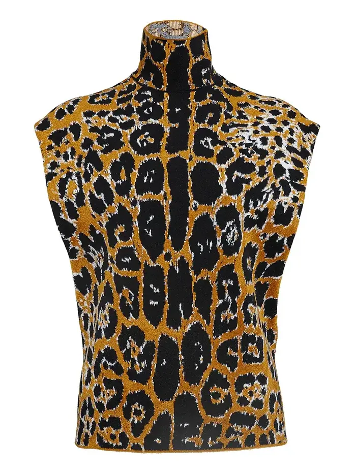 Alaïa Leopard Top